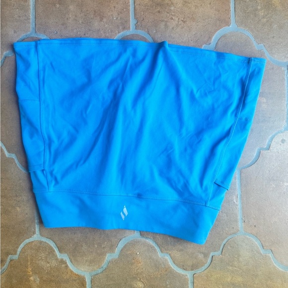 Skechers Blue GoWalk GoFlex Athletic Wear Skirt Shorts - Picture 3 of 6